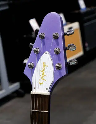 Store Special Product - Epiphone - Kirk Hammett 1979 Flying V - Purple Metallic